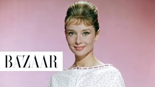 Audrey Hepburns Best Looks from the 1950s  Harpers BAZAAR [upl. by Neerual]