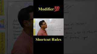 Modifier 🤩 modifier englishgrammar englishadvice [upl. by Keverian]