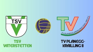 Bezirksklasse Volleyball Obb TV Planegg Krailing II vs TSV Vaterstetten 02112024 [upl. by Akvir]