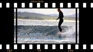 Layla Deighton on her ODonnell Noserider Longboarder [upl. by Jaine419]