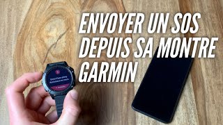 Astuce 12 SOS depuis une montre Garmin [upl. by Carter]