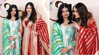 Aishwarya Rai amp Aaradhya Visuals  Anant AmbaniRadhika Merchant Wedding  Manastars [upl. by Bala]