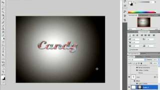 Photoshop 3D Candy Text Effect Tutorial [upl. by Cheung]