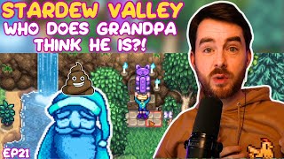 Who Does Grandpa Think He Is  Stardew Valley 16 Perfection Lets Play [upl. by Cheyney]