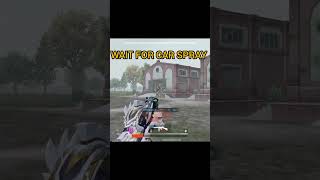 Bgmi car Spray bgmi pubgmobile viralshort [upl. by Breana]