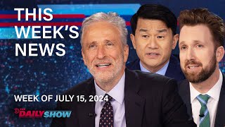 Jon Stewart Jordan Klepper amp Ronny Chieng Cover the RNC  The Daily Show [upl. by Niletac]