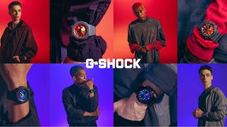 Striking gradated colors represent the fiery determination to take on every challenge  GSHOCK [upl. by Anoj]