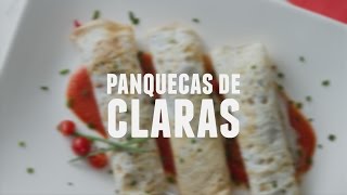 Panqueca de claras  Receitas Saudáveis  Lucilia Diniz [upl. by Yelloh]