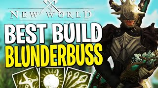 The Highest DPS Blunderbuss Build  New World Blunderbuss Weapon [upl. by Jd739]