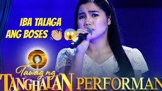 ANTONETTHE TISMO I NARIRINIG MO BA I TAWAG NG TANGHALAN SA SHOWTIME 🎤 [upl. by Nelram]