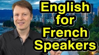 Learn English  Pronunciation  French Speakers  Lesson 1 [upl. by Akcirre]