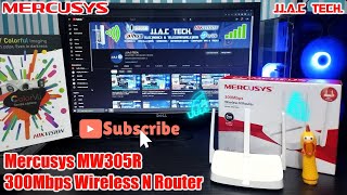 Mercusys MW305R 300Mbps Wireless N Router  Unboxing amp Demonstration [upl. by Navert]