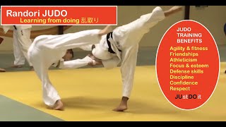 RANDORI JUDO Learning by doing 乱取り [upl. by Dixil]