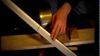 How to build a foam cored PVC recurved reflex longbow [upl. by Ahsaekal312]