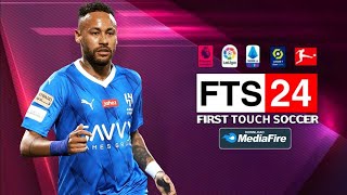 First Touch Soccer 2024 FTS 24 Mod APKDataOBB Download [upl. by Lennahs]