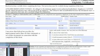 How to Fill Out the I9 Form [upl. by Howland321]