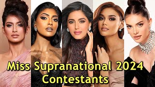 Miss Supranational 2024 Contestants misssupranational2024 misssupranational beautypageant [upl. by Gerry]