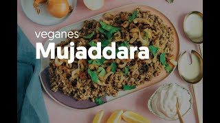 Mujaddara mit karamellisierten Zwiebeln vegan amp glutenfrei [upl. by Gal]