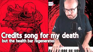 quotCredits song for my deathquot but the health bar regenerates  Piano Improvisation [upl. by Humph]