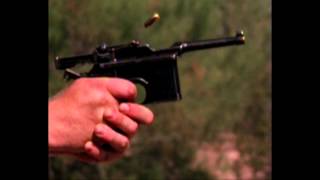 Slow Motion C96 quotBroomhandlequot Mauser [upl. by Sykes]