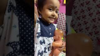 Tritiya সেজেগুজে কোথায় যাচ্ছে দেখো cutebaby shorts shortvideo youtubeshorts viralvideo viral [upl. by Dulcea]