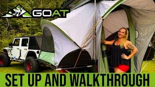 Our Complete Set Up Tutorial Of The SylvanSport GOAT All Terrain Trailer [upl. by Aleira]