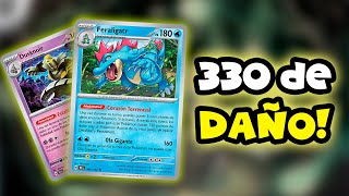 Vuelve FERALIGATR haciendo un combo genial con DUSKNOIR  Cartas Pokemon Fabula Sombria [upl. by Yssep]