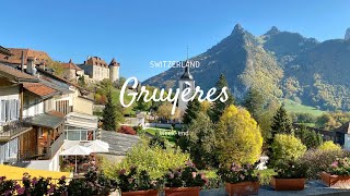 Gruyères  Medieval town in Switzerland 🇨🇭 [upl. by Sayles]