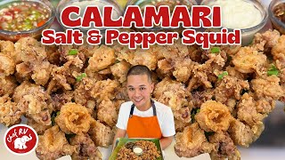 Alamin ang secret nitong extra crunchy and juicy Calamari or Salt and Pepper Squid Chef RV [upl. by Hibbs]