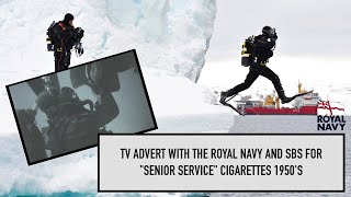 An advert for quotSenior Servicequot with the Royal Navy and Special Boat Service SBS Frogmen [upl. by Ahtenak434]