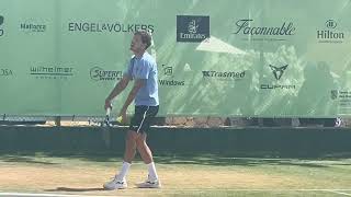 Pablo Carreno Busta practice Mallorca 2024 [upl. by Ehctav629]