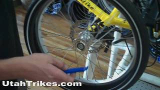 Fixing a flat tire  Basics  by Utah Trikes [upl. by Sulamith797]