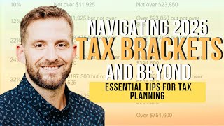 Navigating 2025 Tax Brackets and Beyond Essential Tips for Tax Planning [upl. by Bate]