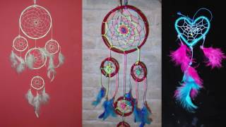 Como hacer un atrapasueñosHow to make a dreamcatcher DIY [upl. by Merfe127]