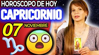 TREMENDO NOTICION MUY FUERTEEE❗️😨 Capricornio ♑ MONHI VIDENTE 🔮 Horoscopo De Hoy 7 De Noviembre 2024 [upl. by Ognimod529]