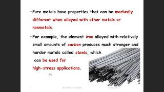 Dental Material  METALLURGY PART I [upl. by Auqinihs]