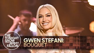 Gwen Stefani Bouquet  The Tonight Show Starring Jimmy Fallon [upl. by Nirol]