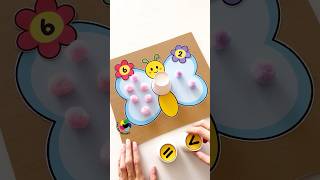 Kids Activities  Butterfly Math Play Printable  Number Compare Game chanafavors [upl. by Htrahddis203]