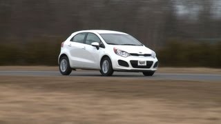 2012 Kia Rio review  Consumer Reports [upl. by Hanima]