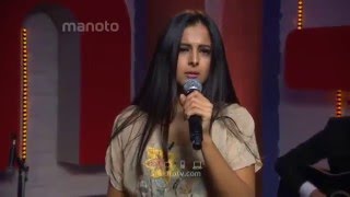 Ayda  Dou Panjereh Live Acoustic Manoto TV Dec 2015 [upl. by Bunde]