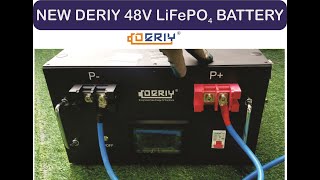 DERIY 48V BATTERY 16s CELL REVIEW [upl. by Jurkoic129]