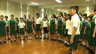 Juying Primary School  Choir songs for SYF 2014 [upl. by Anirak979]