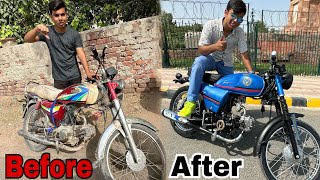 Old Bike Ko New Kr Dia 😍 Modified Bike ❤️ [upl. by Iris]