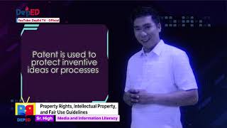 SHS MIL Q1 Ep 8 Property Rights  Intellectual Property and Fair Use Guidelines [upl. by Iral]