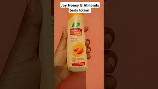 Joy honey amp almonds body lotion dry skin Benifits youtubeshorts [upl. by Darees]