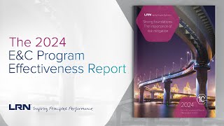 2024 Ethics amp Compliance Program Effectiveness Report [upl. by Acim211]