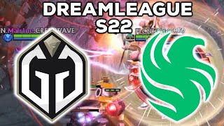 CRAZY GAME THE HUSKAR vs SVEN  TEAM FALCONS vs GAIMIN GLADIATORS  DREAMLEAGUE S22 DOTA 2 [upl. by Akelam]