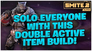 SOLO EVERYONE WITH THIS DOUBLE ACTIVE ITEM BUILD SMITE 2 ANHUR [upl. by Hedwig]