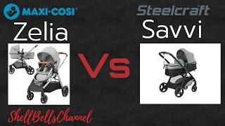 Comparing the Maxi cosi Zelia TO a Steelcraft Savvi [upl. by Hanid]