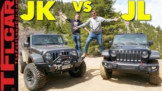 Old vs New OffRoad Review Which Jeep Wrangler Is The One to Buy [upl. by Eimot]